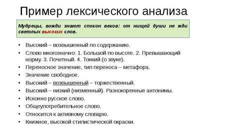 Анализ лексического состава слова "тюлевый"