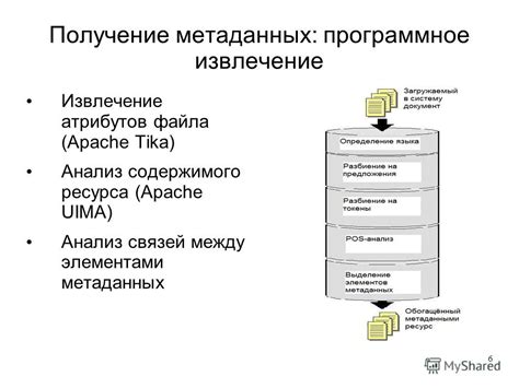 Анализ метаданных