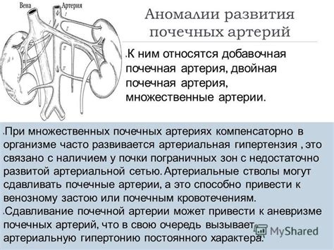 Аномалии в организме