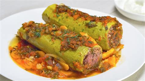 Аппетитные кабачки-котлеты с мясом