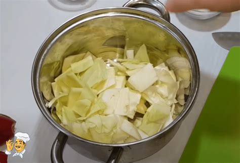 Ароматная капуста и красный перец