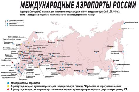 Аэропорты России: история и статистика