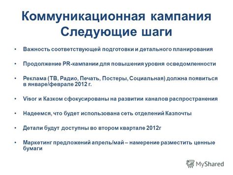 Важность детального планирования