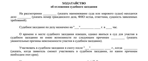 Важные аспекты подготовки ходатайства до судебного заседания
