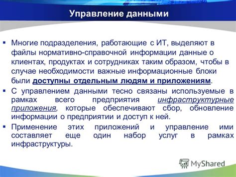 Важные информационные блоки в описании