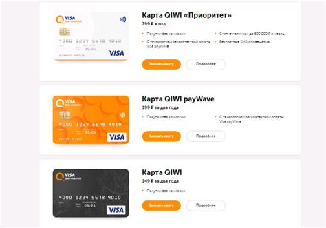 Варианты получения карты Киви