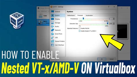 Виртуализация nested vt-x в Virtualbox: что это и зачем нужно