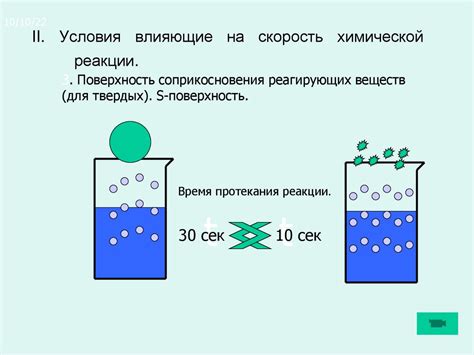 Влияние времени экспозиции на скорость появления эффекта