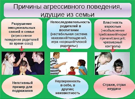 Влияние среды обитания на агрессивное поведение ребенка