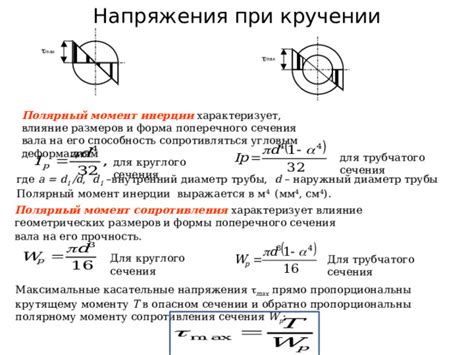 Влияние формы и материала трубы