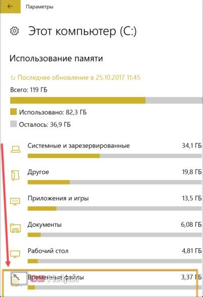 Восстановление через временные файлы