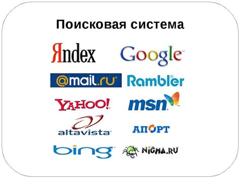 Встроенные поисковые системы
