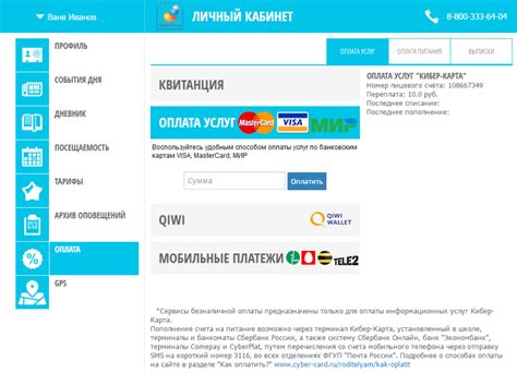 Вход в личный кабинет Карта МИР