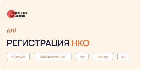 Выбор и регистрация юридической формы НКО