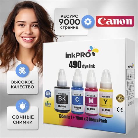 Выбор краски для принтера Canon