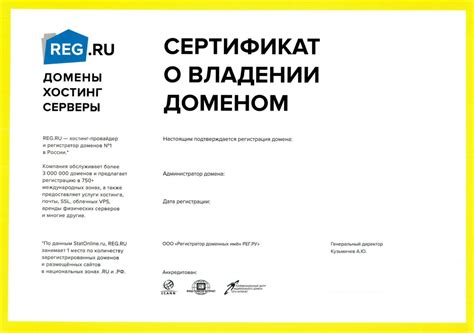 Выбор подходящего доменного имени на Рег ру