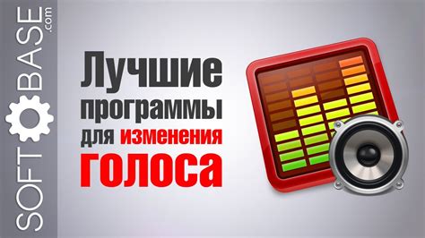 Выбор программы для очистки голоса