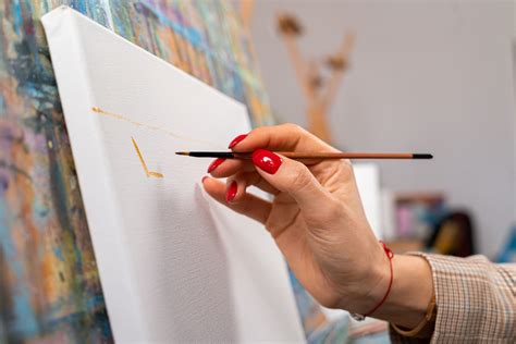 Выбор холста и палитры