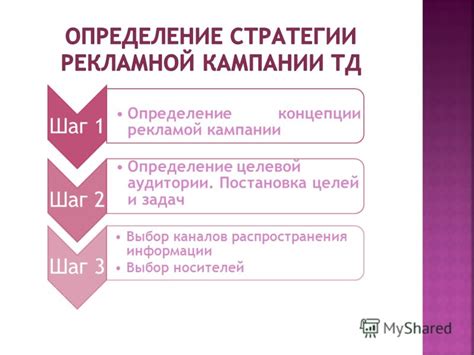 Выбор целей и аудитории