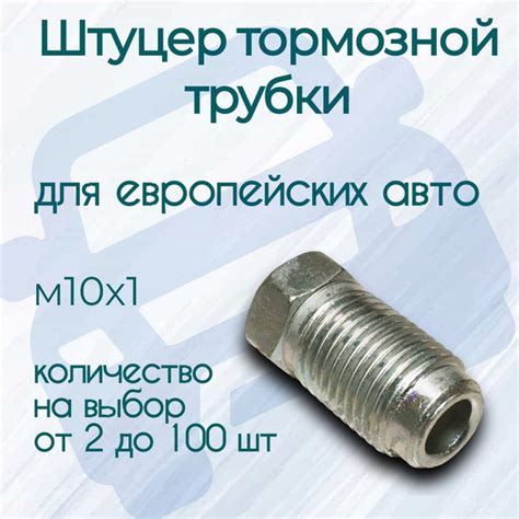 Где можно купить заглушку тормозной трубки заднего колеса по выгодной цене