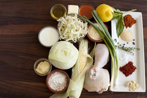 Главные ингредиенты: курица и специи