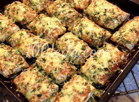 Голубцы с овощами и сыром
