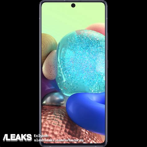 Дизайн и экран Samsung A71