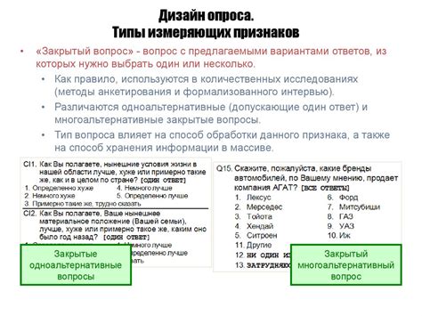 Дизайн опроса