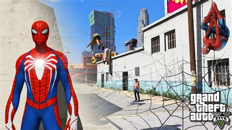 Добавление Человека-Паука в GTA 5