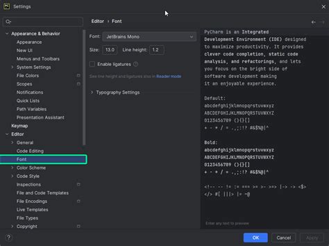 Дополнительные настройки эмулятора vim в PyCharm