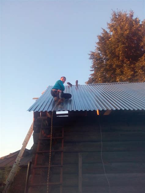 Замена крыши на пристрое