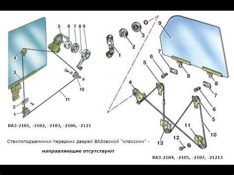 Замена стеклоподъемника