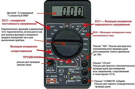 Замер напряжения