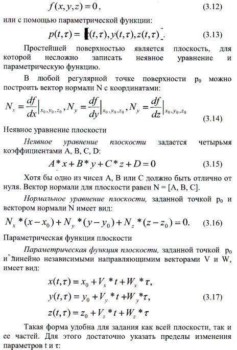 Заполнение граней
