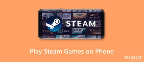 Запуск активированной игры в Steam на телефоне