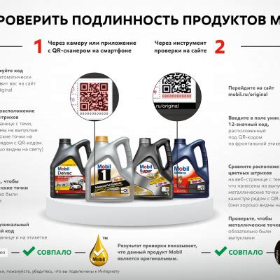 Зачем проверять подлинность масла Mobil 1