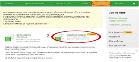 Значение кредитной истории в Сбербанке