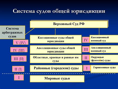 Значение системы судов общей юрисдикции для общества и государства