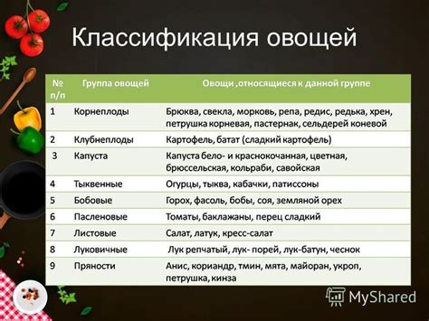 Значение точного времени приготовления овощей