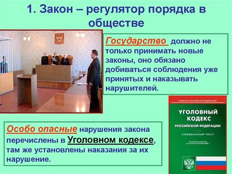 Значимость порядка в обществе