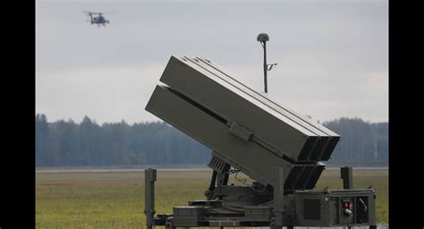 Зоны действия комплекса NASAMS