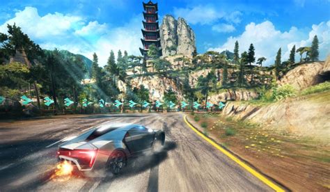 Игра в Asphalt 8 на Android TV