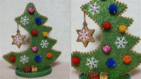 Игрушка из бумаги и картона: новогодняя елочка