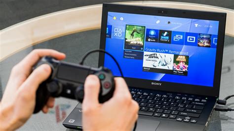 Игры на компьютере через PlayStation Remote Play