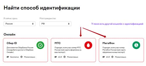 Идентификация через базу данных оператора