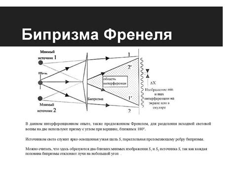 Изготовление бипризм