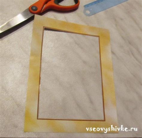 Изготовление паспарту