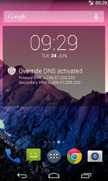 Измените DNS-настройки
