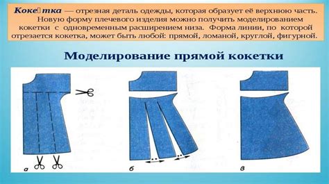 Измерение и подготовка выкройки