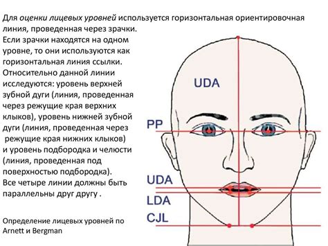 Измерение параметров лица
